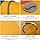 Towable Inflatable Boat Tube for Boating and Water Sports, Neoprene Seat Pads, Double-Stitched Full Nylon Cover with Air Pump