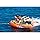 Glider Inflatable Towable Tube w/Flex Seating - 1-2 Riders - Perfect for Kids & Adults - Soft Top Deck Tube - Boating Accessory